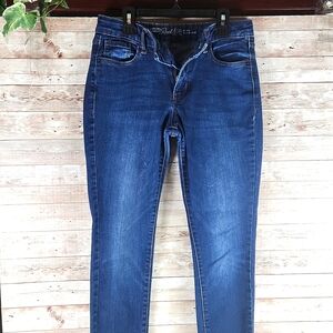 Old Navy, The Rock Star, Mid-Rise, dark wash, Sz 6